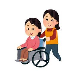 监护病人轮椅素材